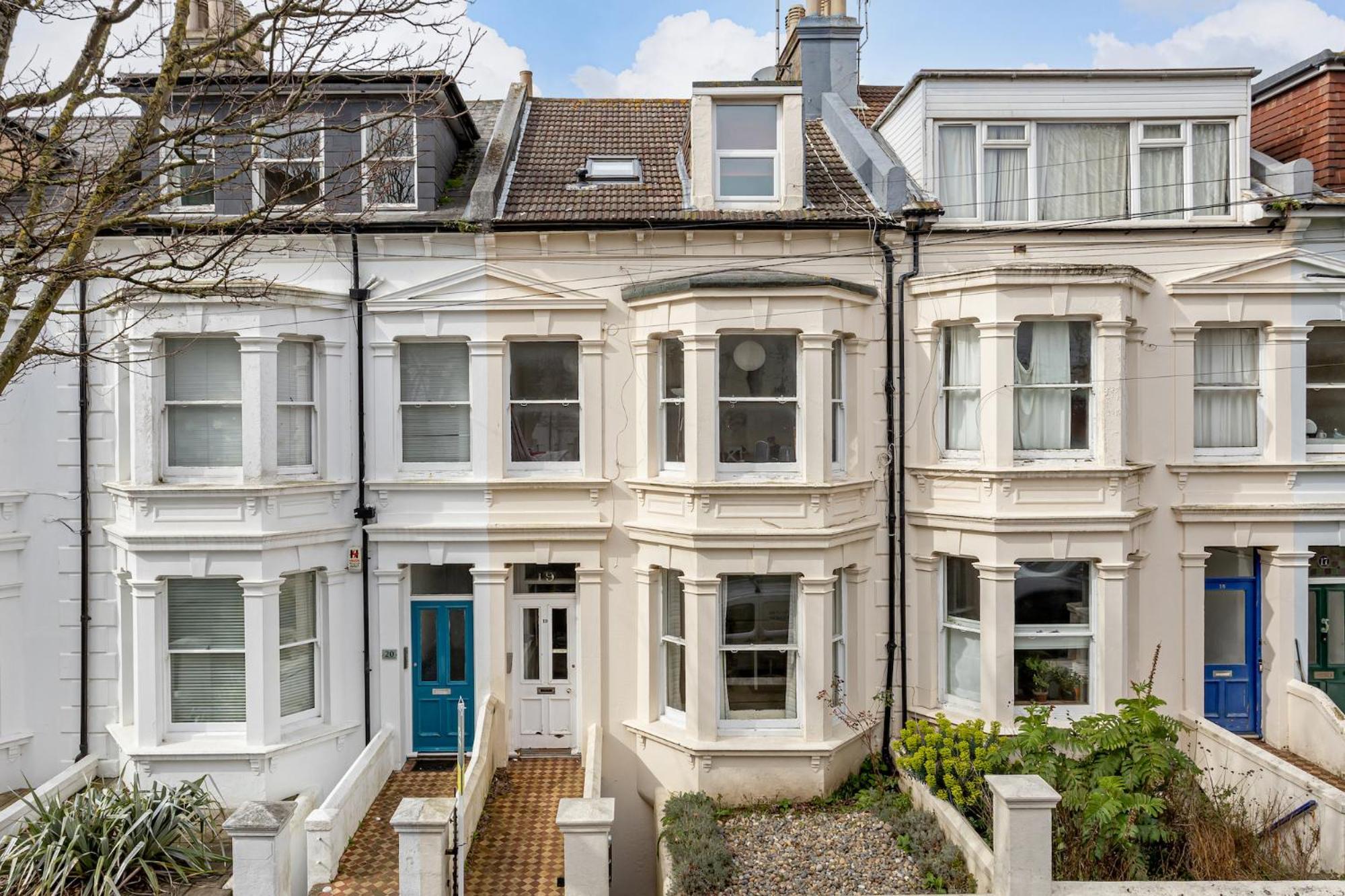 Central Hove Flat W Large Garden Exteriér fotografie